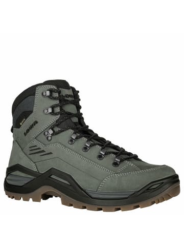 LOWA SHOES "Renegade Evo GTX Mid" in dunkelgrau/schwarz