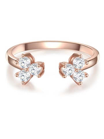 Glanzstücke München Ring Sterling Silber roségold Zirkonia weiß in roségold