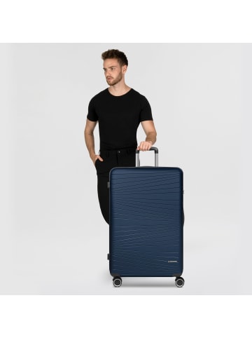 Franky Dallas 3.0 4 Rollen Trolley L 75 cm in dark blue