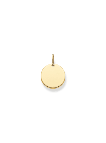 Thomas Sabo Anhänger Coin Klein in gold