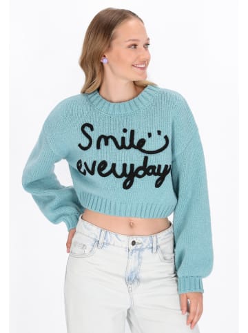 myMo Sweater in turquoise