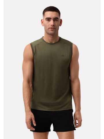 DANISH ENDURANCE Ärmelloses Shirt Sustain Sports Tank in black/olive