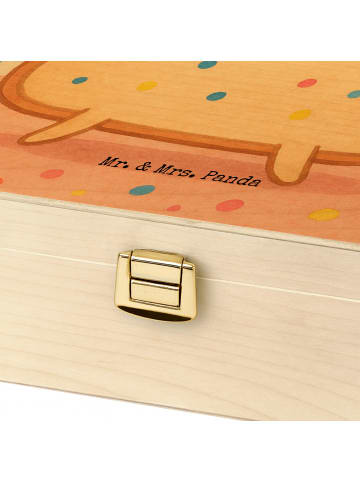 Mr. & Mrs. Panda Tee Box Toast Party Design ohne Spruch in Weiß