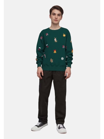 name it Sweatshirt 'Kringle' in grün
