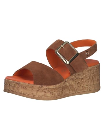Tamaris Sandalette in CUOIO
