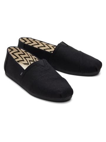 TOMS Espadrilles ALPARGATA in schwarz
