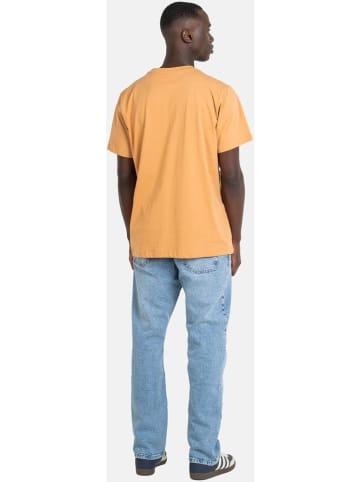 Reell T-Shirt "Staple Logo T-Shirt" in Orange