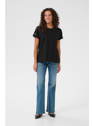 CULTURE T-shirt CUselma Oversize fit in Black