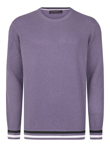 Felix Hardy Rundhals Baumwollpullover in lila