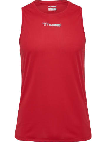 Hummel T-Shirt "Hmlrun Singlet S/L" in Rot