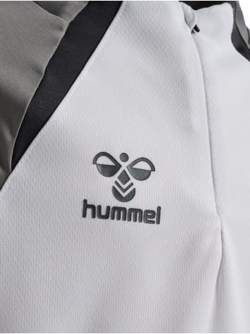 Hummel Kinder Trainingsjacke "Lead 2.0 Half Zip" in Weiß