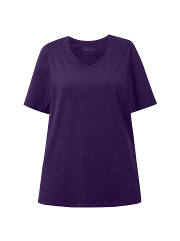 Ulla Popken Shirt in tiefes violett