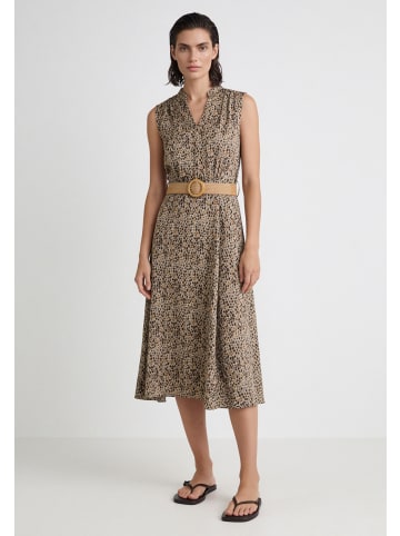 More & More feminines, fließendes Leoprint-Kleid in animal dots print
