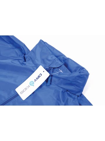 DRY KIDS Regenjacke in Royal-Blau