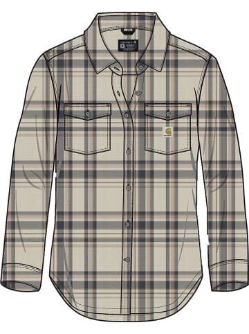 CARHARTT  Shirt "Fiber Series L/S 107135" in Weiß