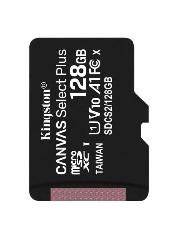 COFI 1453 Kingston Canvas Select Plus Speicherkarte microSDHC UHS-I, Klasse 10, in Schwarz