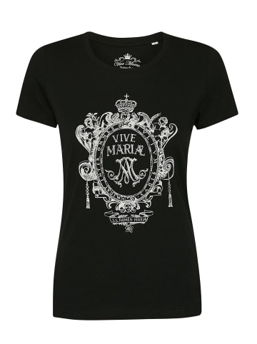 Vive Maria T-Shirt Maria's Baroque in schwarz