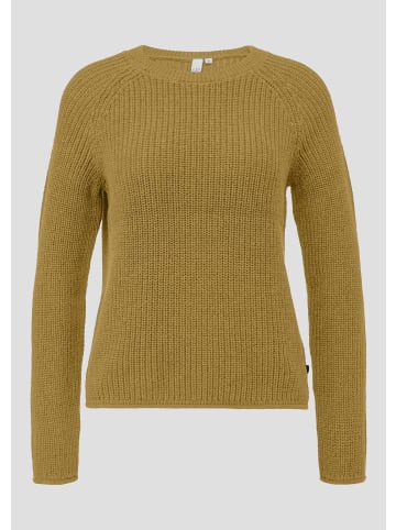 QS Strickpullover in 85W0_senf