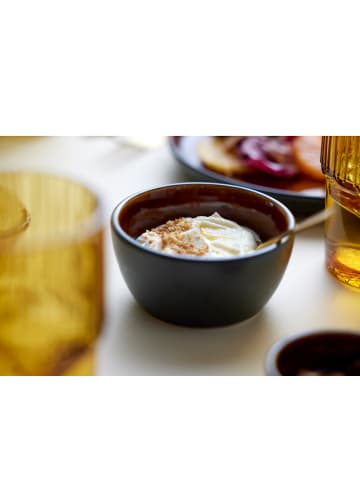 Bitz Schale Schale Schale Schale Schale in Schwarz/Amber