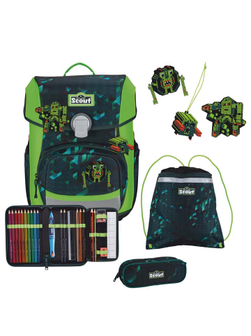 Scout Neo DIN - Schulranzen Set 4tlg. (Action) in Cubes