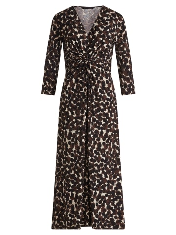 Betty Barclay Midikleid mit Raffung in Braun/Beige