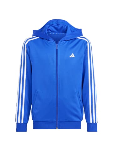 adidas Performance Trainingsjacke TRAINING ESSENTIALS 3 STRIPES in lucid blue-white