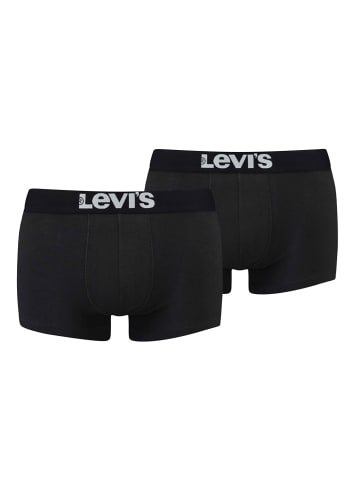 Levi´s BoxershortsSolid Basic Trunk 2Pin884 - jet black