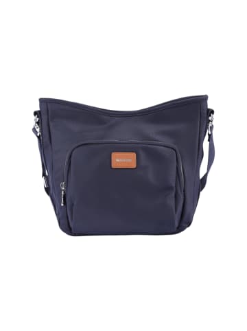 Bogner Schultertasche 'Fully 1.0 Irma in Dunkelblau 28,5 x 23,5 x 9 cm'