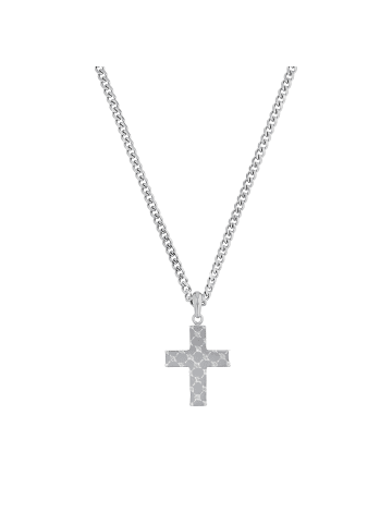 JOOP! Kette mit Anhänger Edelstahl, IP Gold in Silber