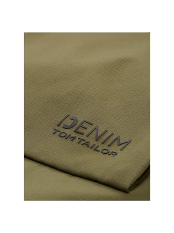 TOM TAILOR Denim Jacke in jungle soil green