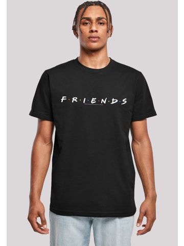 F4NT4STIC T-Shirt FRIENDS TV Serie Text Logo in schwarz