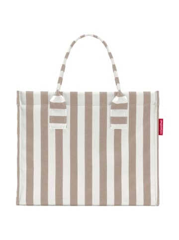 Reisenthel Daily Shopper - Shopper 42 cm (leo vanilla) in summerstripes coffee