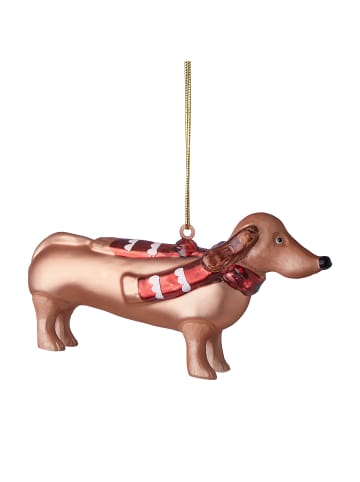 Butlers Baumanhänger HANG ON Dackel in Braun