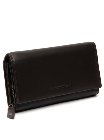 The Chesterfield Brand Arvento - Geldbörse 12cc 18 cm (schwarz) in braun