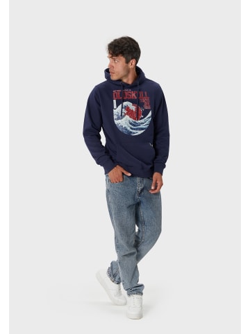 OLDSKULL Kapuzensweater Asian Big W in Navy