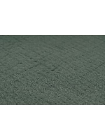 styleBREAKER Einfarbiger Musselin Dreiecksschal in Oliv