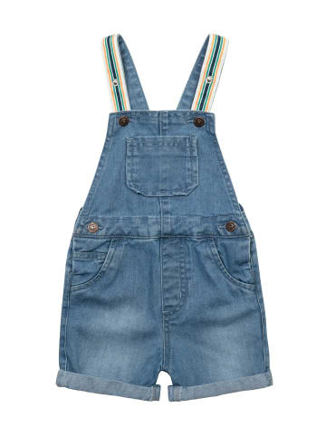 Minoti 2tlg. Outfit: Jeanslatzhose Summer 6 in Denim-Hellblau