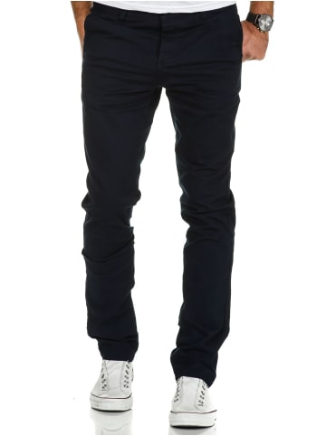 REPUBLIX Slim Chino SERGINO in Navyblau