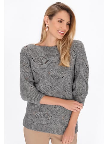 Albee Women Sweater in Grey Melange