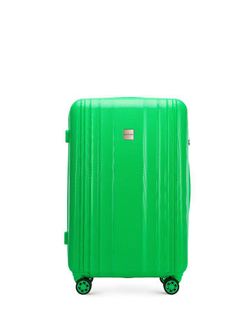 Wittchen LARGE POLYCARBONATE SUITCASE in Green