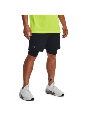 Under Armour Vanish Woven 2-in-1 Shorts in Schwarz