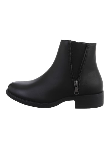 Ital-Design Stiefelette in Schwarz