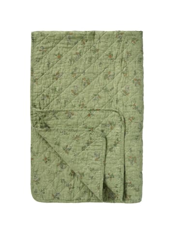 IB Laursen Quilt Blumenranke Grün in grün