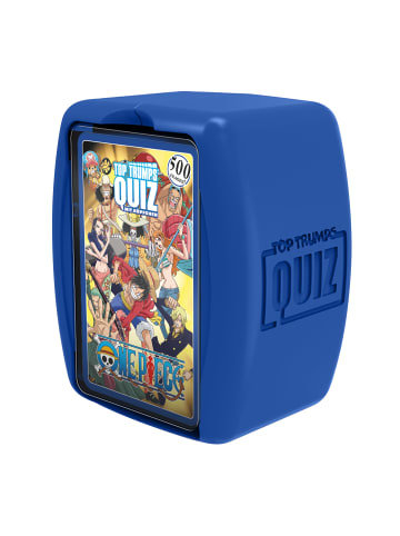 Winning Moves Top Trumps Quiz - One Piece Quizspiel Wissensspiel in blau