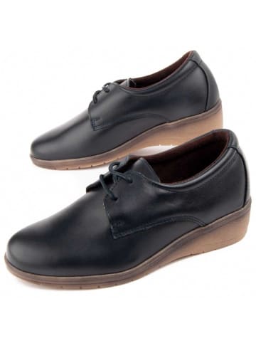 Purapiel Schnürschuhe Keilabsatz Anilav in Blau