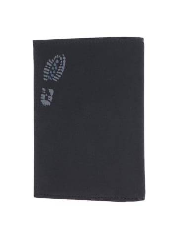 oxmox New Cryptan Geldbörse RFID Schutz 13 cm schwarz-footsteps grey