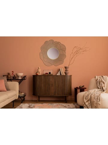 FineBuy Spiegel in Gold / Glas / 77x3x77