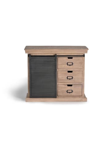 Giner y Colomer Kommode aus Mangoholz und Metall in Brown