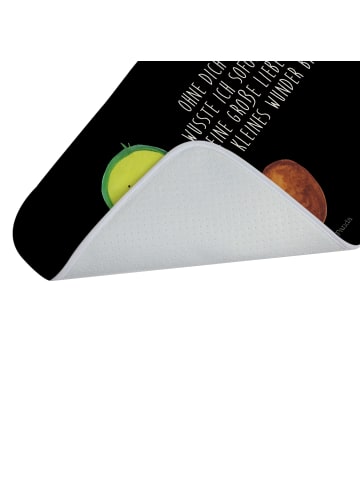 Mr. & Mrs. Panda Badvorleger Avocado Kern rollt mit Spruch in Schwarz