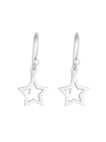 Elli Ohrringe 925 Sterling Silber Sterne, Astro, Stern in Silber